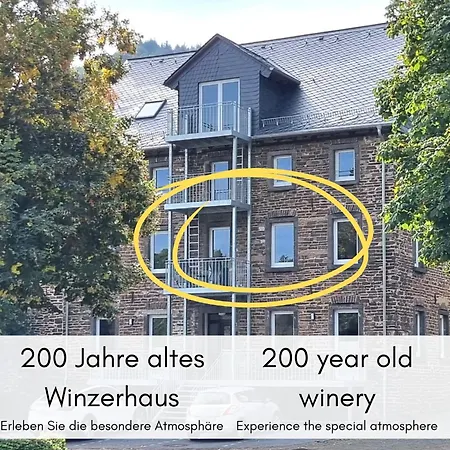 Historisches Mosel-refugium Im Alten Winzerhaus Am Calmont Bremm
