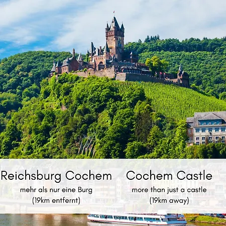 Winzerhaus Am Calmont - Historisches Mosel-refugium Lejlighed Bremm