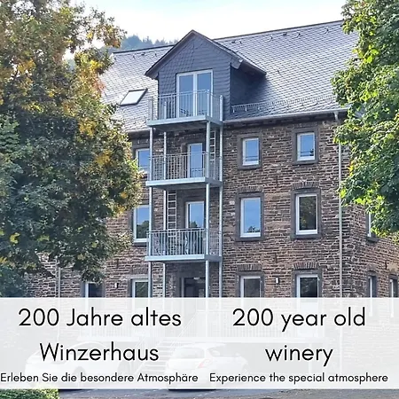 Historisches Mosel-refugium Im Alten Winzerhaus Am Calmont Bremm